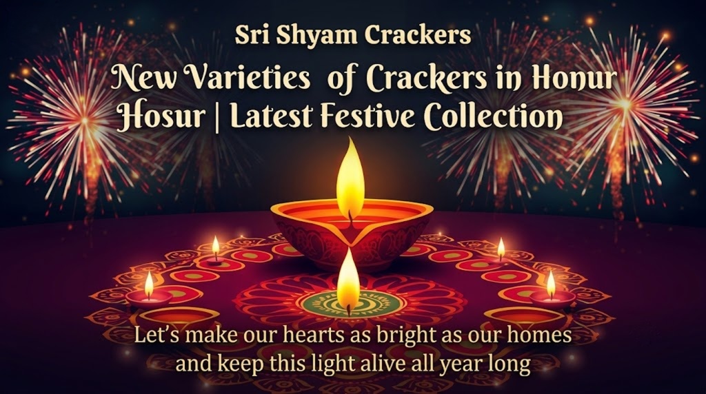 New varieties of crackers in hosur